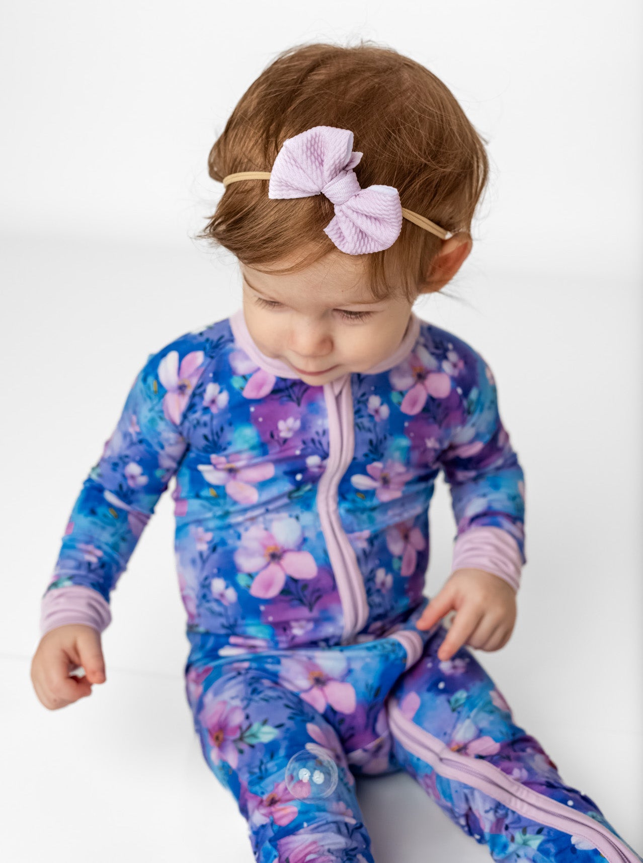 Orchid | Baby Girl Nylon Bow