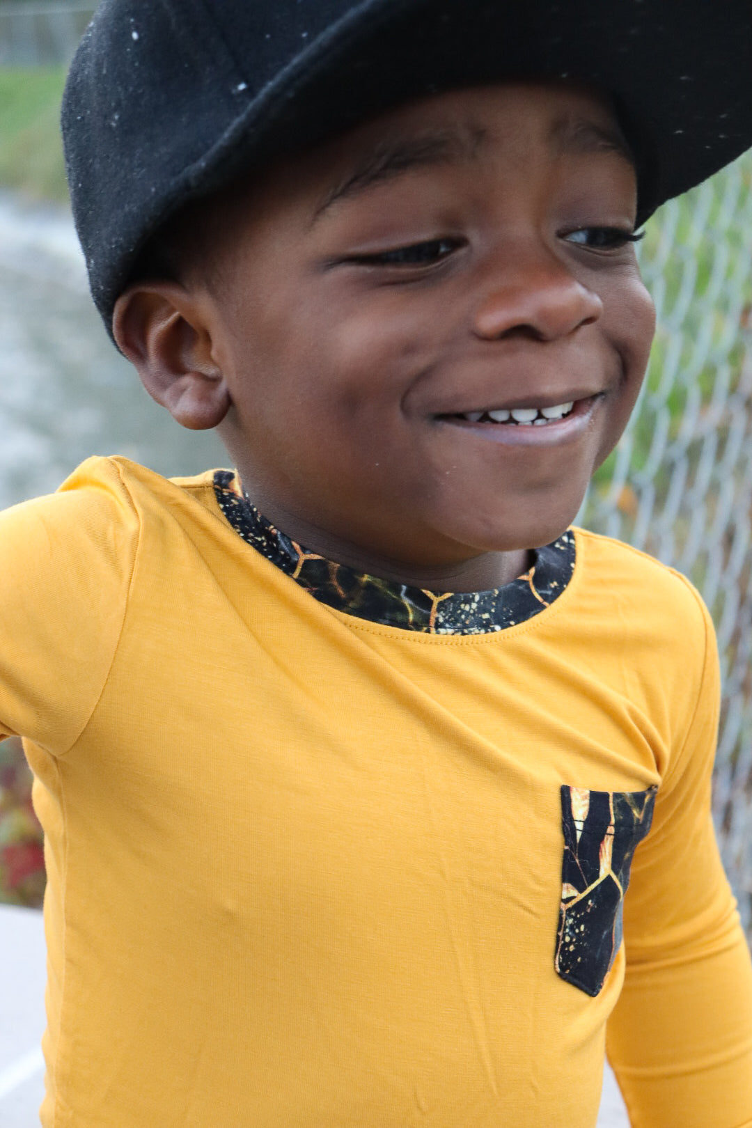 Honey | Bamboo Toddler & Kids Pocket T-Shirt