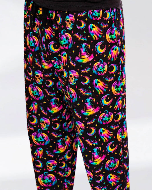 Halloween | Rainbow Haunts | Men’s Bamboo Lounge Pants