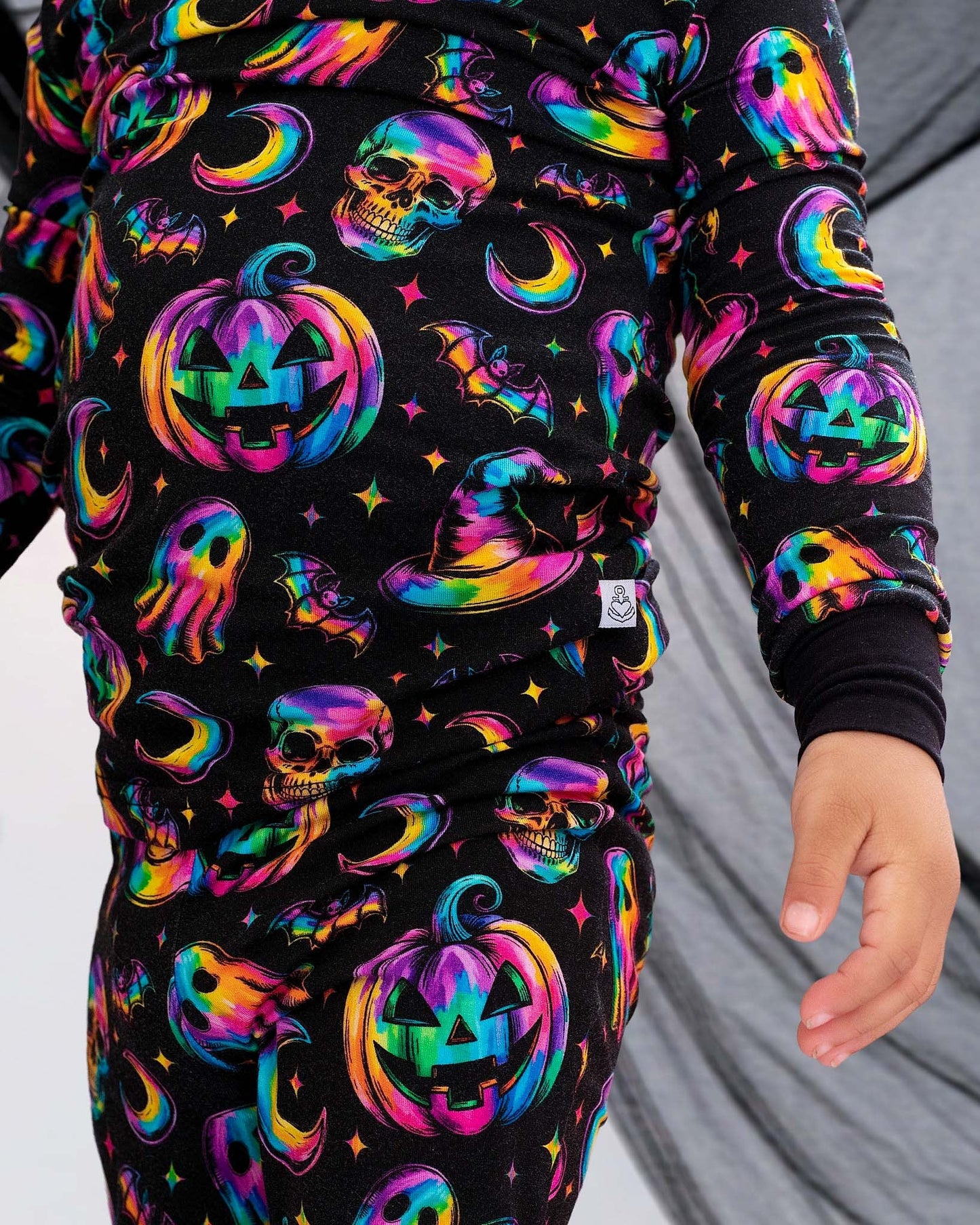 Halloween | Rainbow Haunts | Bamboo Two-Piece Pajamas