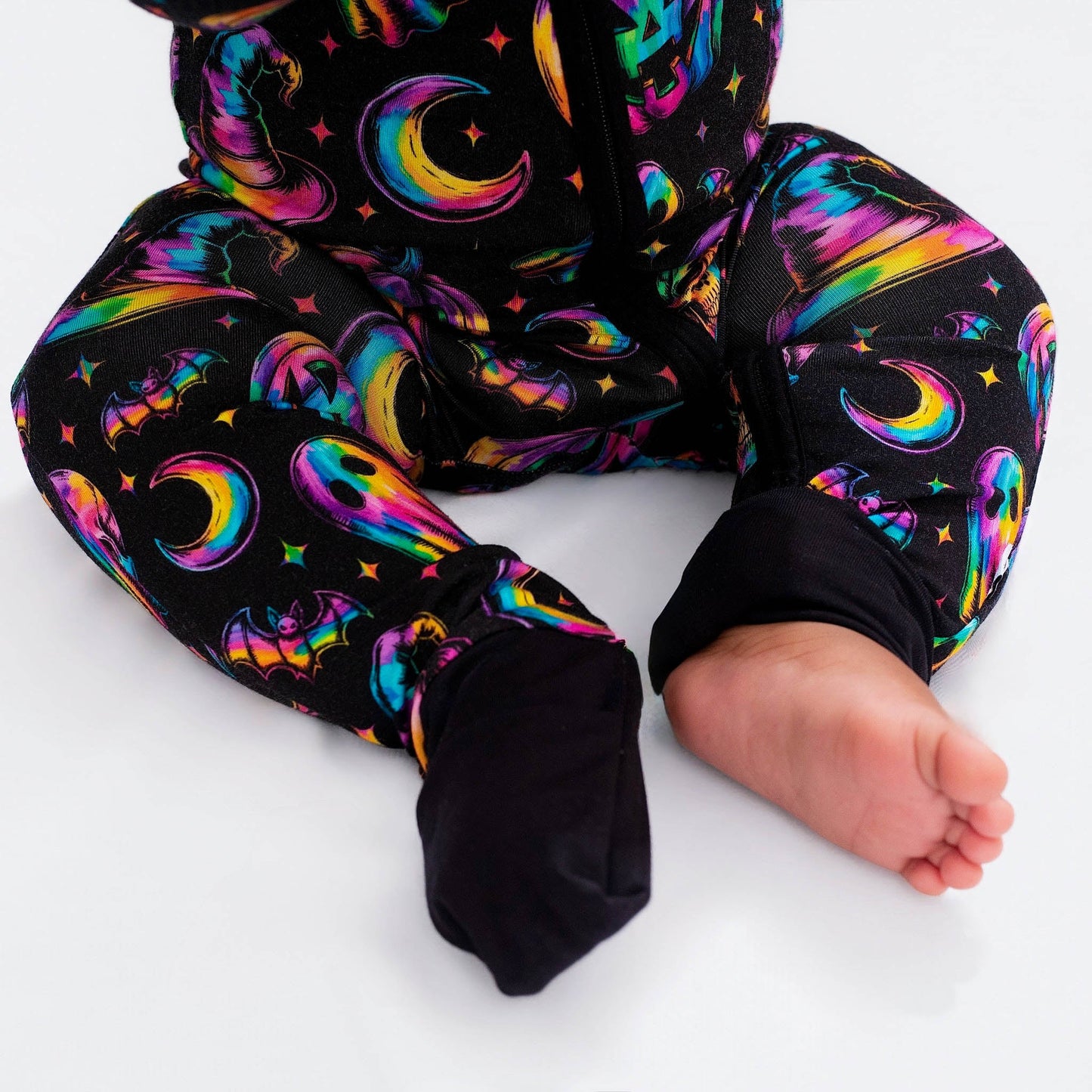 Halloween | Rainbow Haunts | Bamboo Zipper Pajamas