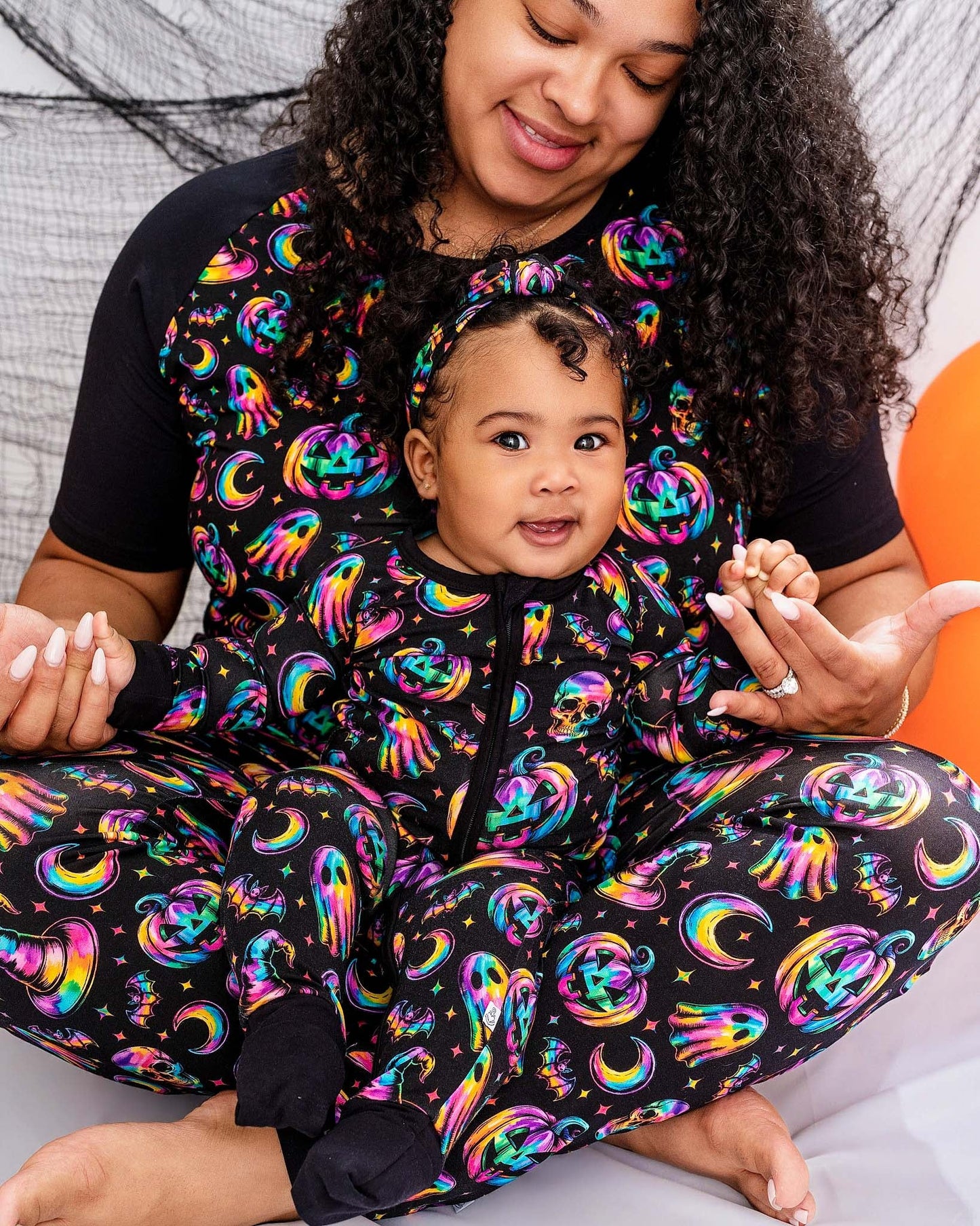 Halloween | Rainbow Haunts | Bamboo Zipper Pajamas