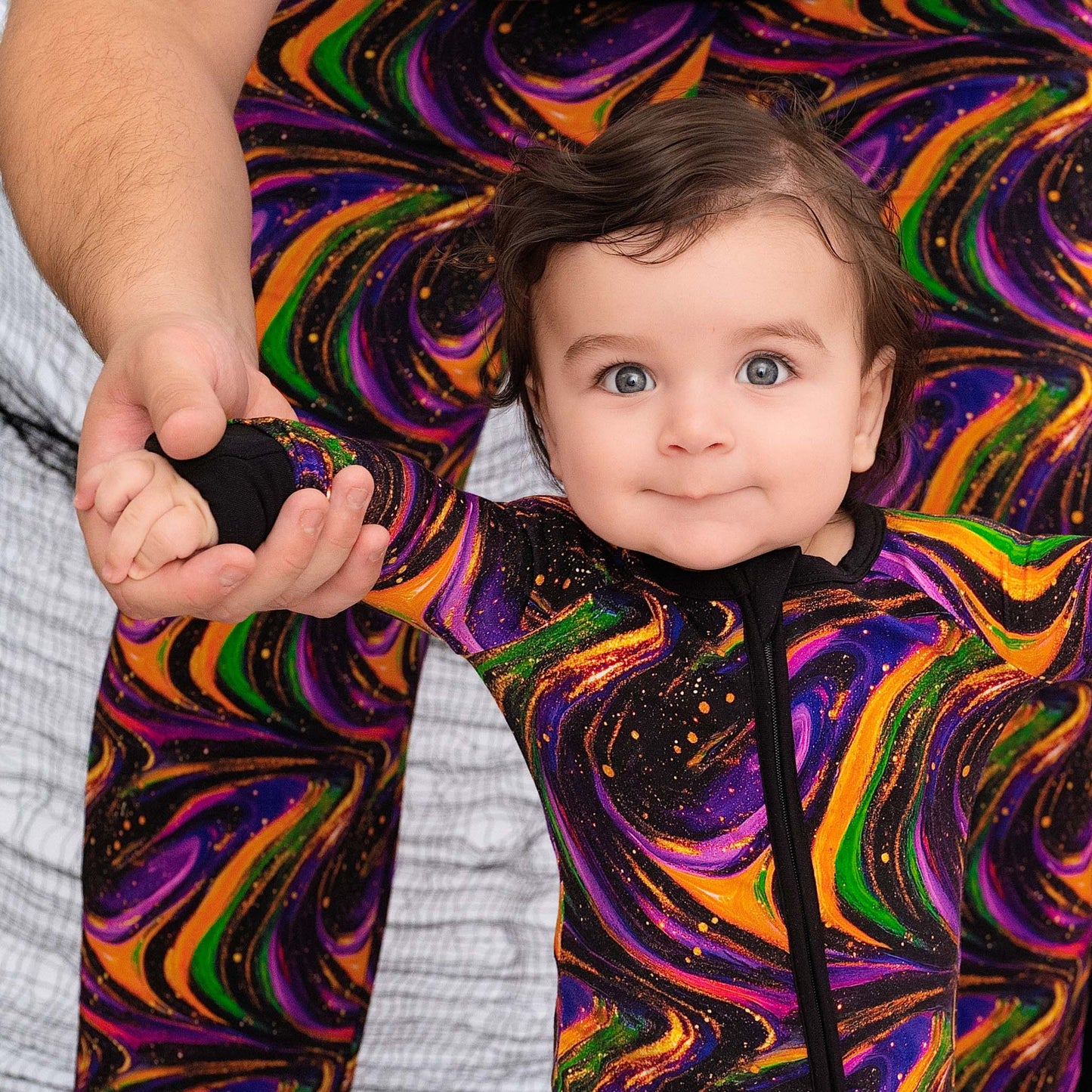 Halloween | Magic Swirls | Bamboo Zipper Pajamas