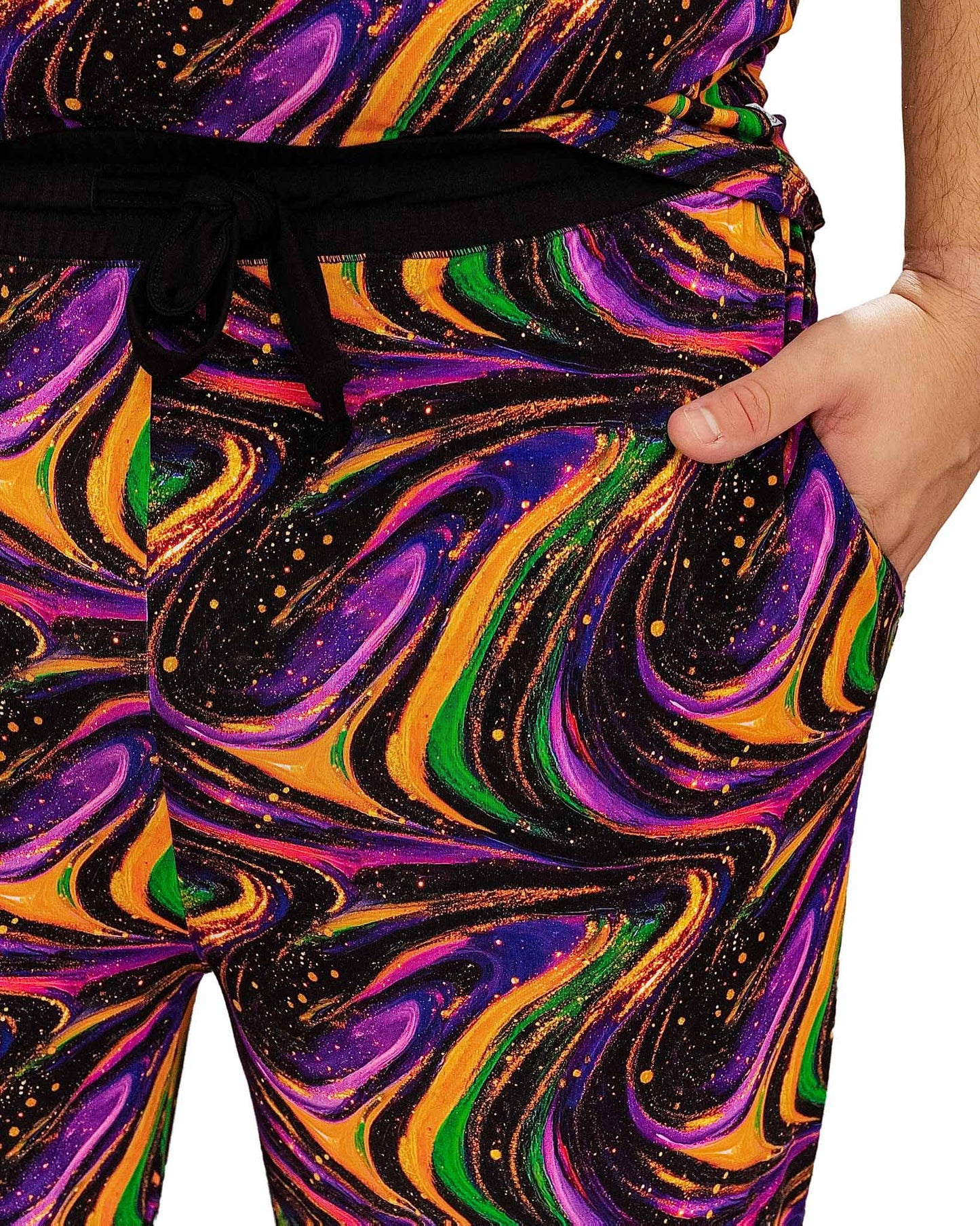 Halloween | Magic Swirls | Men’s Bamboo Lounge Pants