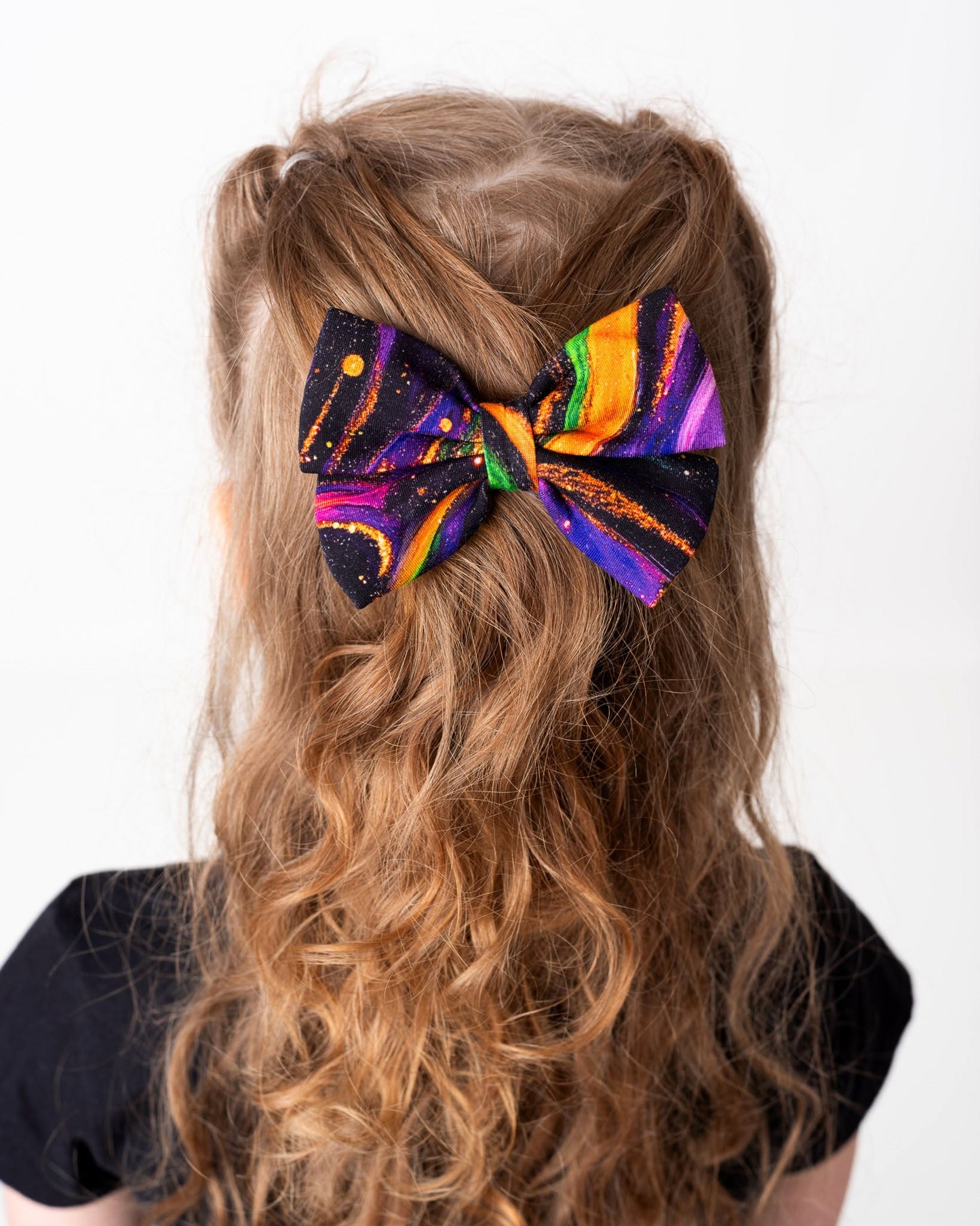 Halloween | Magic Swirls | Kids Clip Bow
