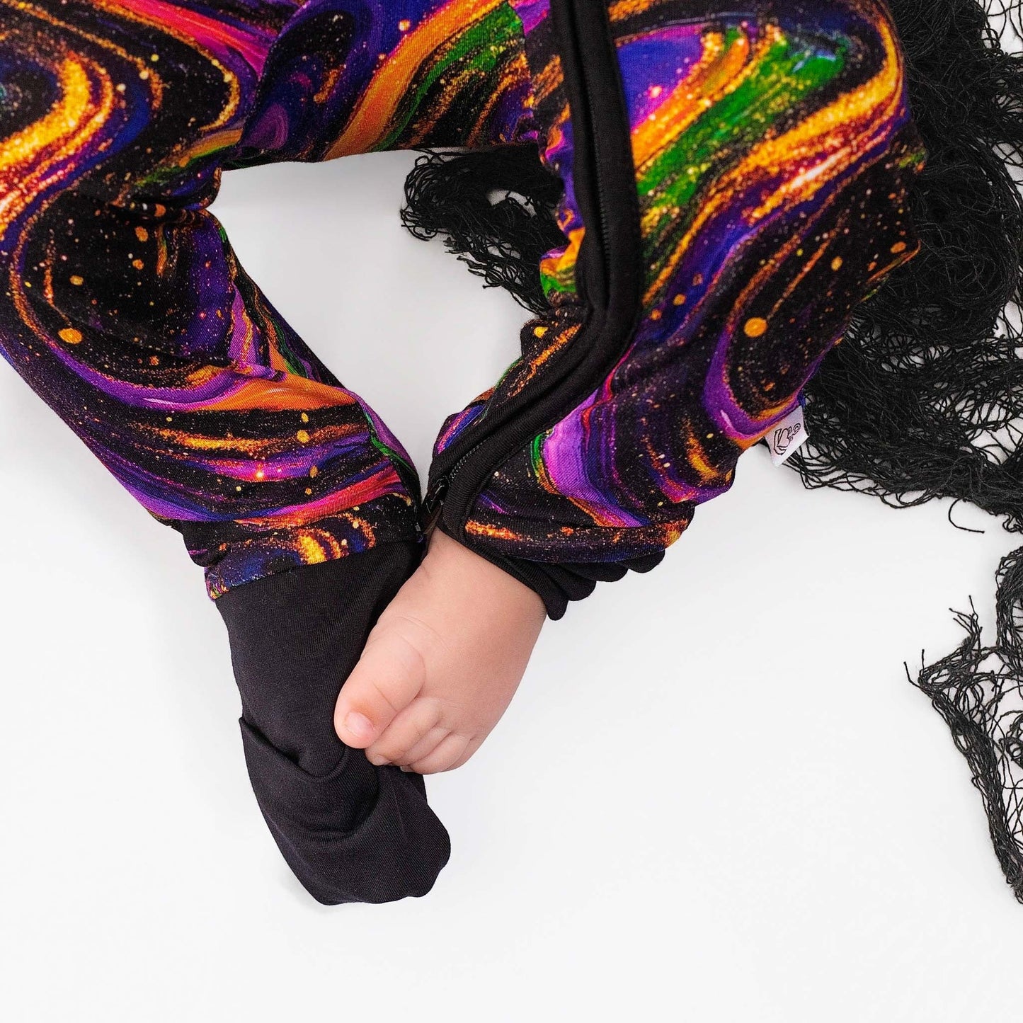 Halloween | Magic Swirls | Bamboo Zipper Pajamas