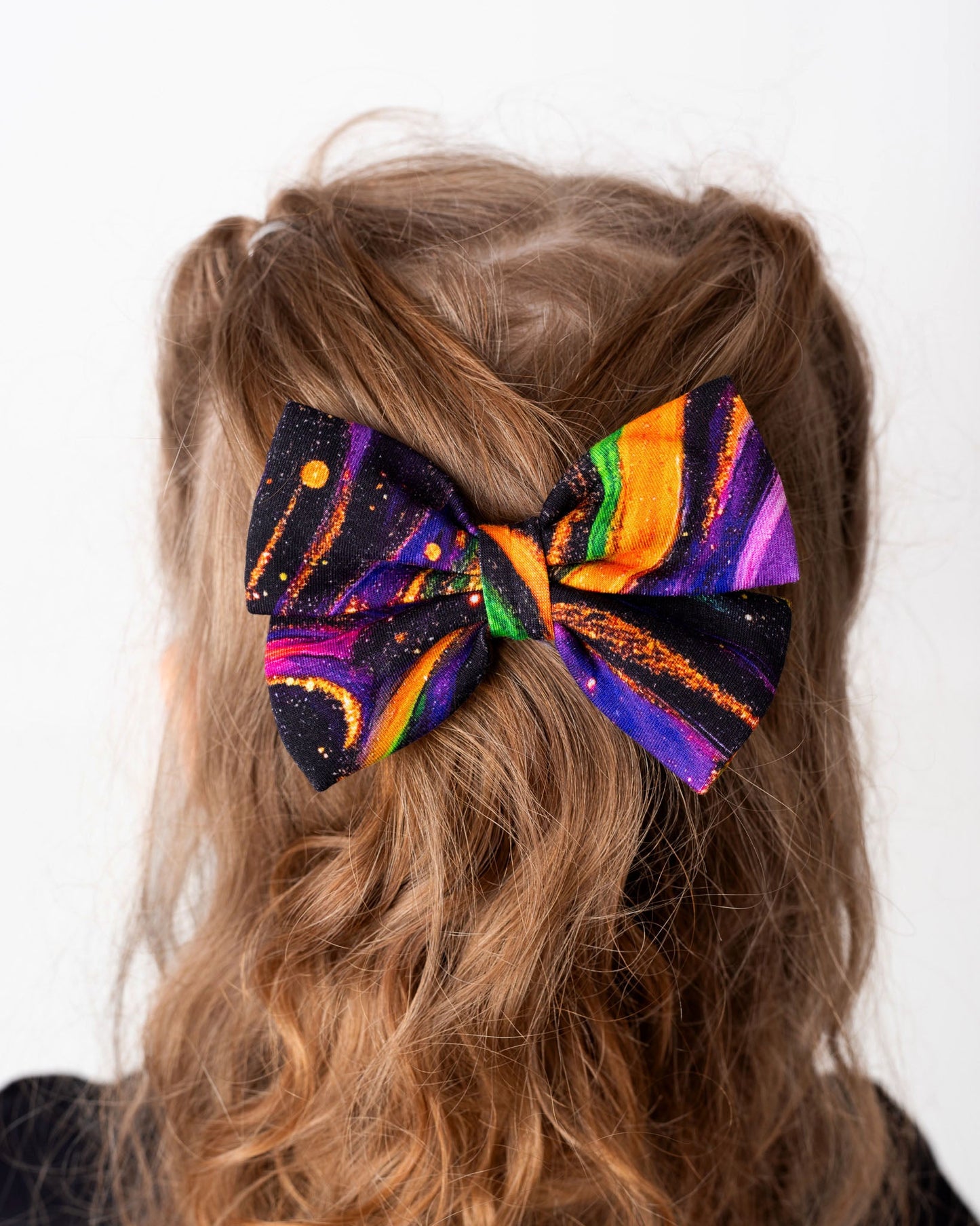 Halloween | Magic Swirls | Kids Clip Bow