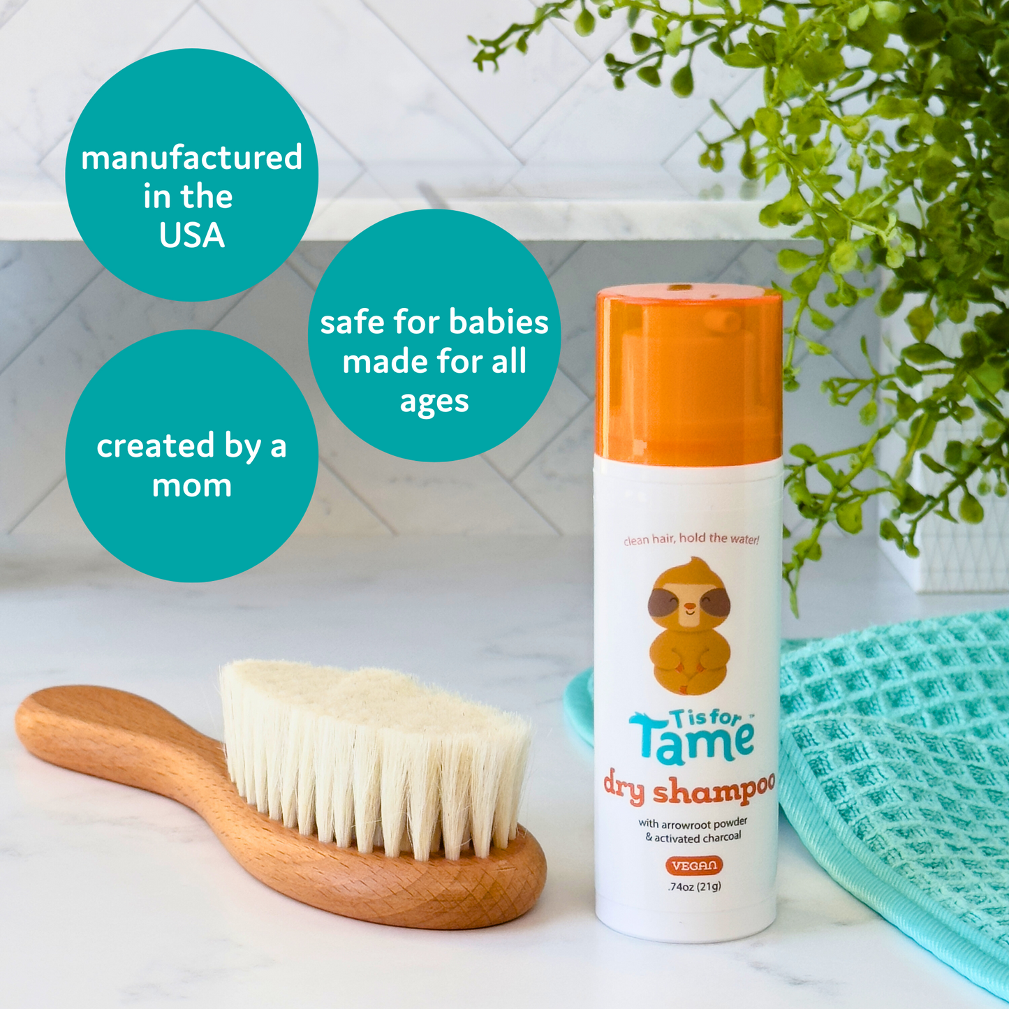 Mess-Free Dry Shampoo, No-Water Needed