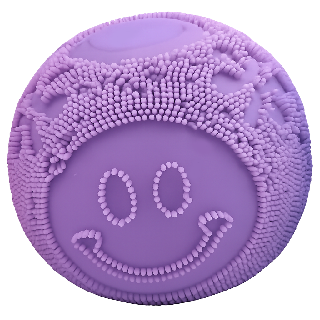 Fun Doh Squishy Fuzz Faces Smiley Face Sensory Fidget Toy