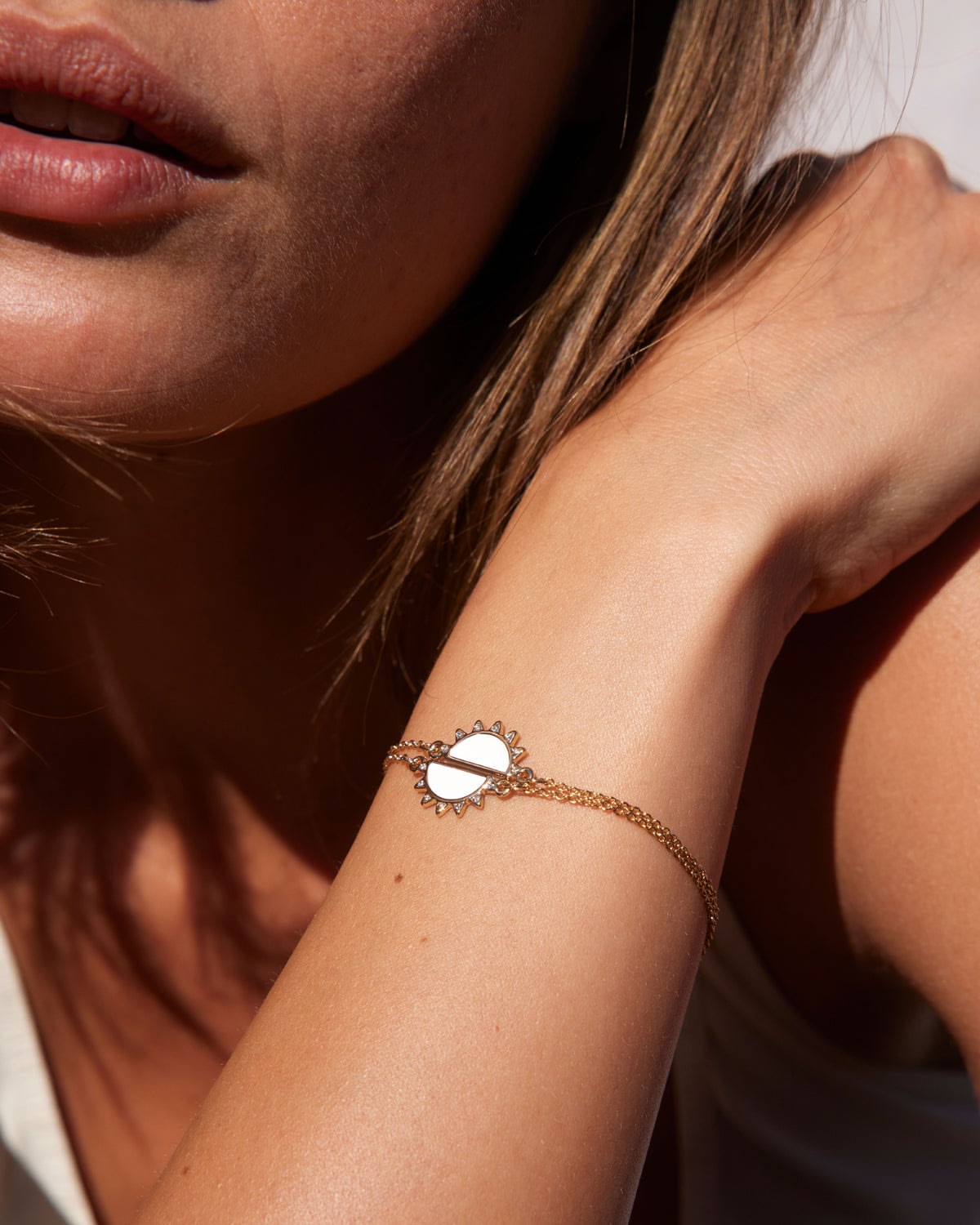 You Are My Sunshine Gold Bracelet Set