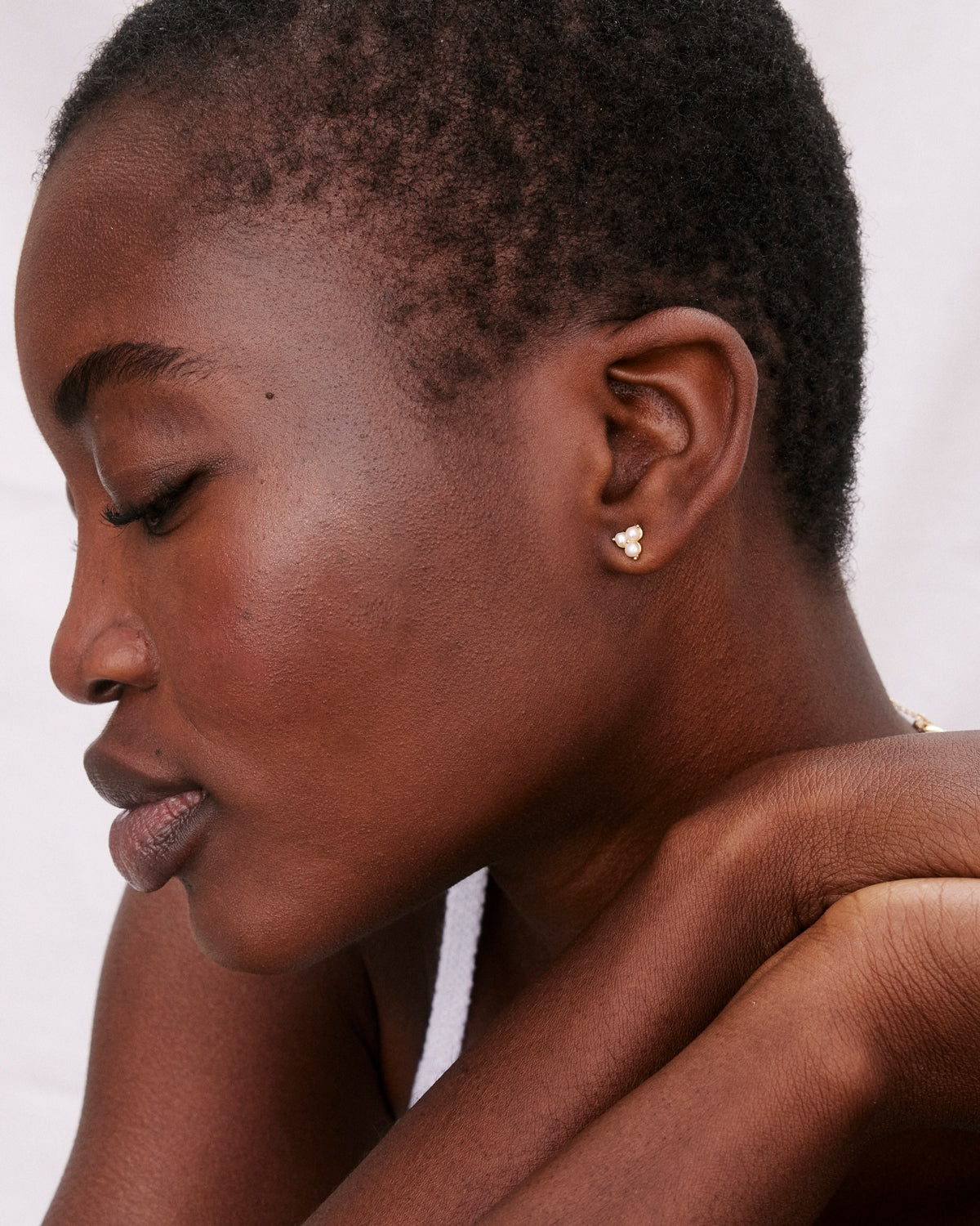 Grit Stud Earrings