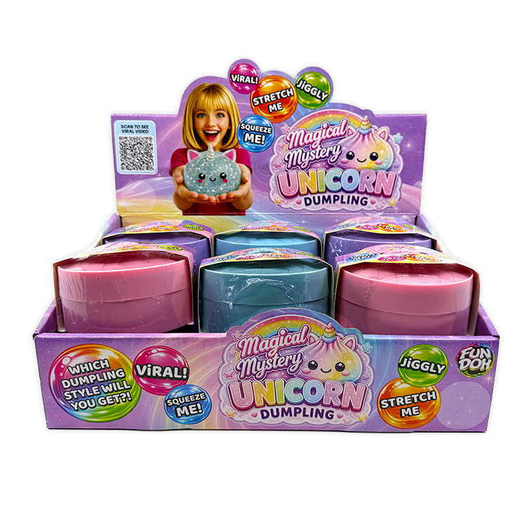 Unicorn Mystery Dumpling Squishy Toy | Sensory Fidget Toy