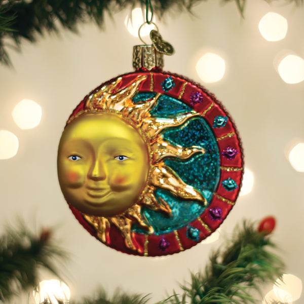 Jeweled Sun Ornament