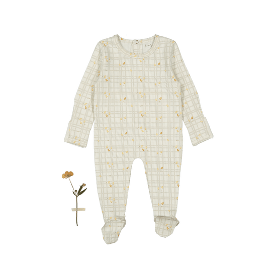 The Printed Romper - Baby Chick