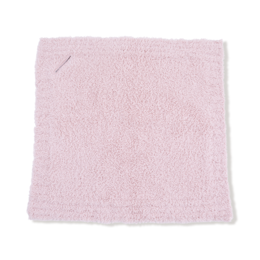 Chenille - Blush Mini Chenille Pacifier Holder Blanket