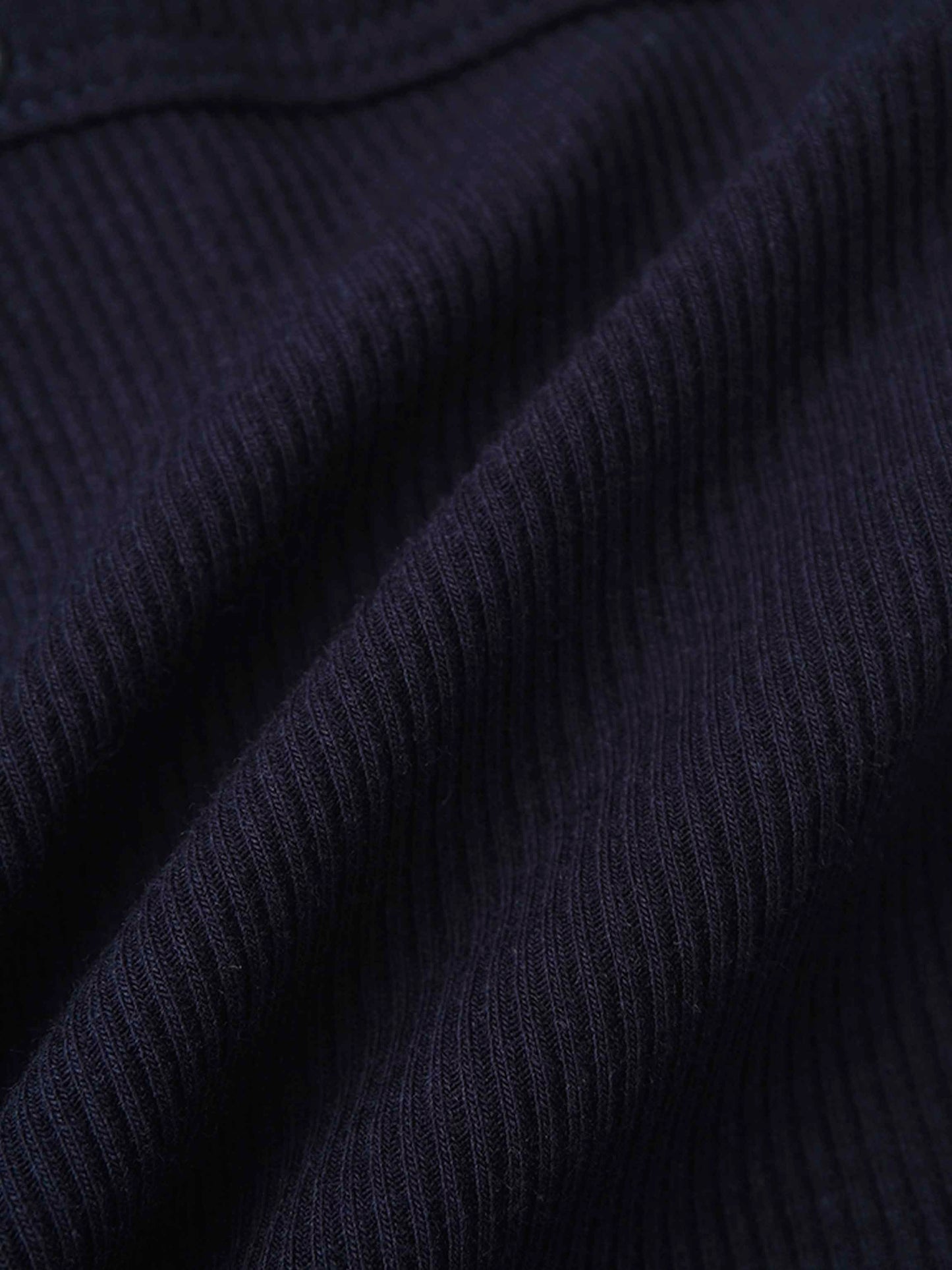 Mock Neck Stretchy - Navy