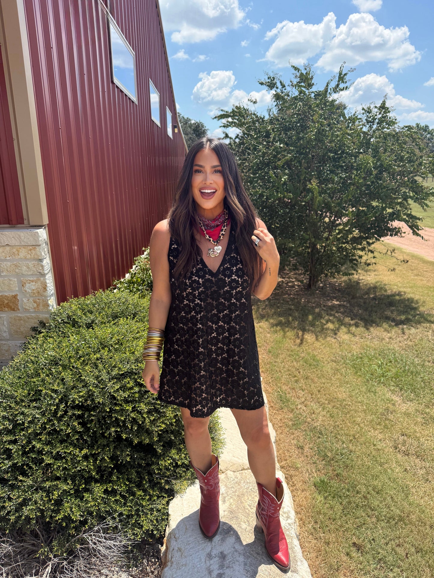 Lola Mini Dress- Dahlia