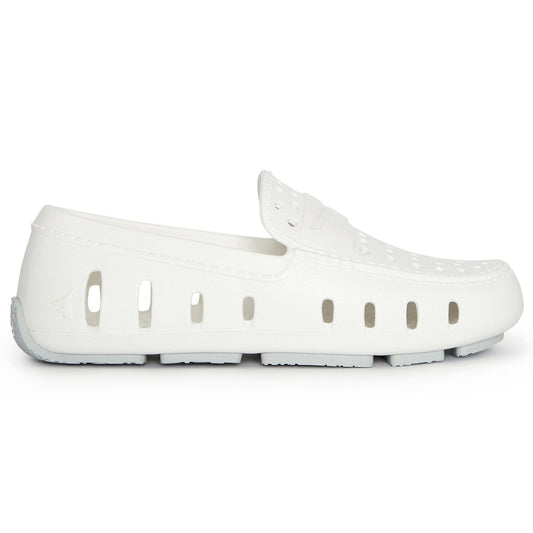 Kids Prodigy Bright White Harbor Mist Gray Loafers