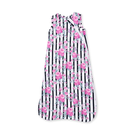 Cabbage Rose Stripe - Sleep Bag