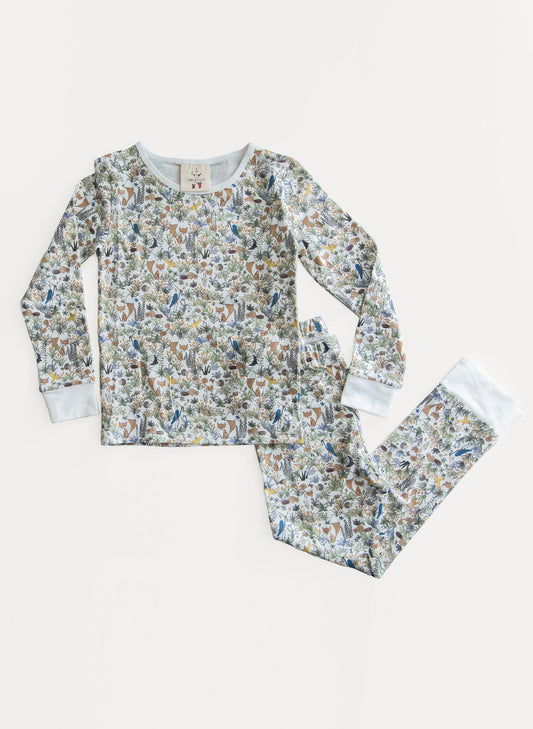 The Two Piece Pajamas - Foxy Forest