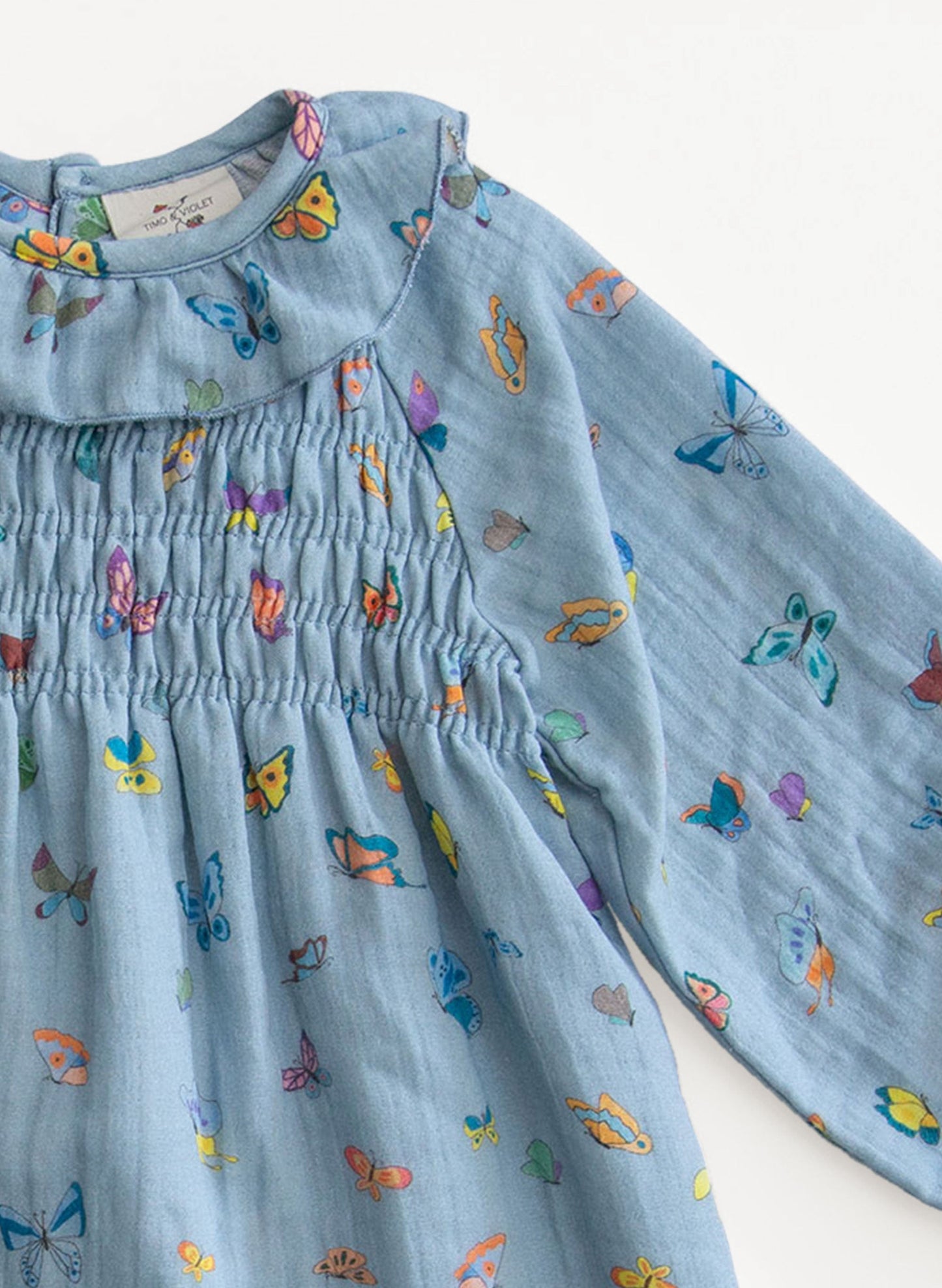 The Gigi Dress - Blue Madame Butterfly