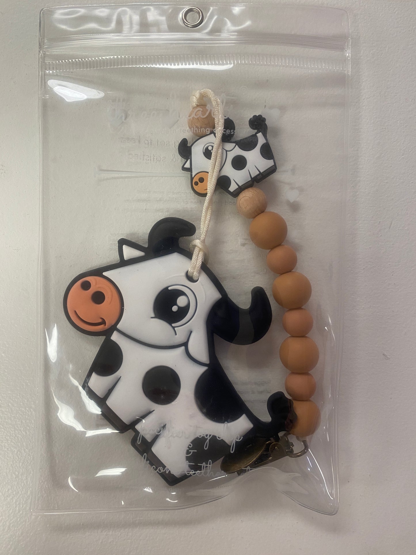 Pacifier Toy Clip & Teether Set