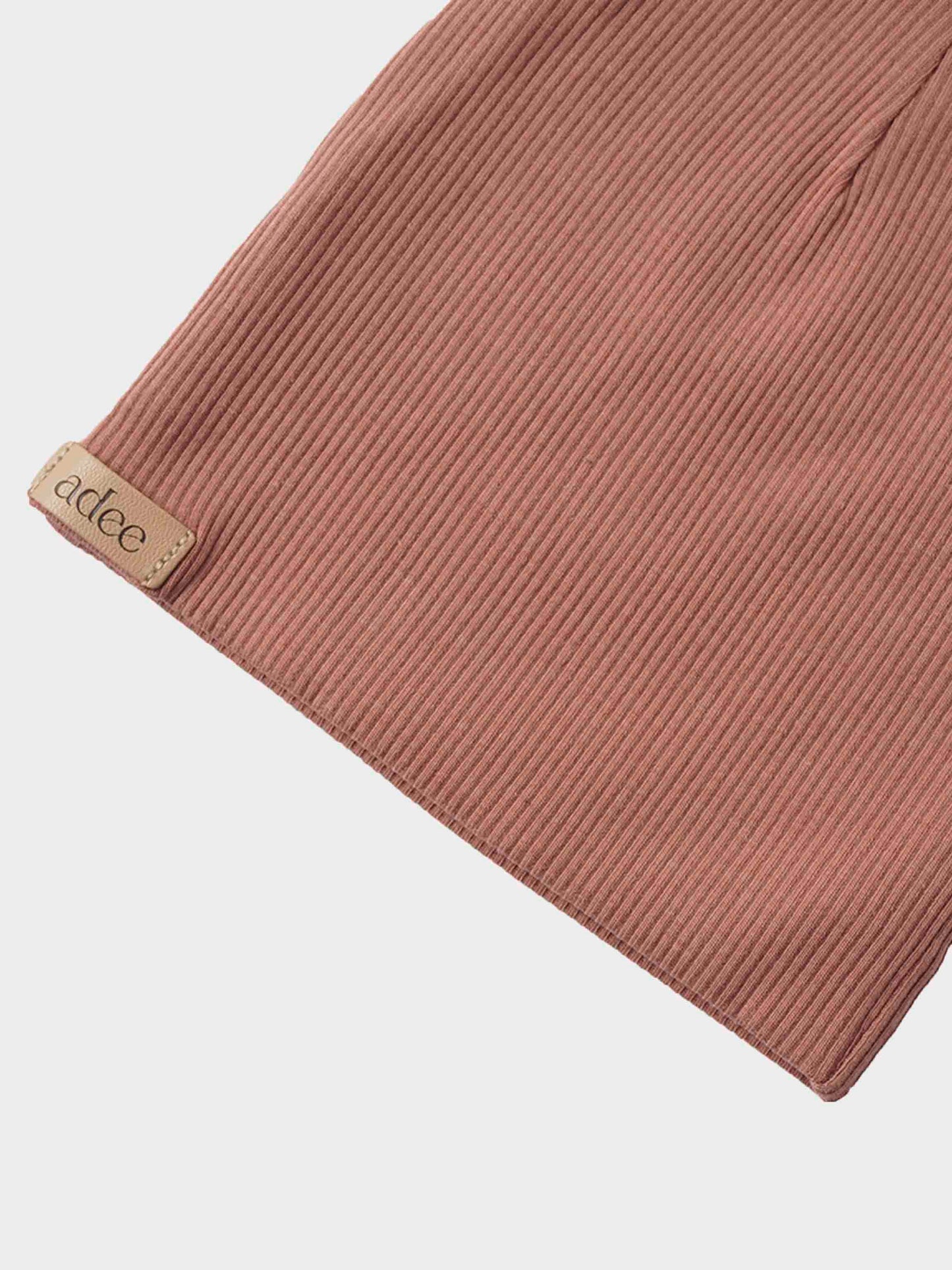 Mock Neck Beanie - Pink