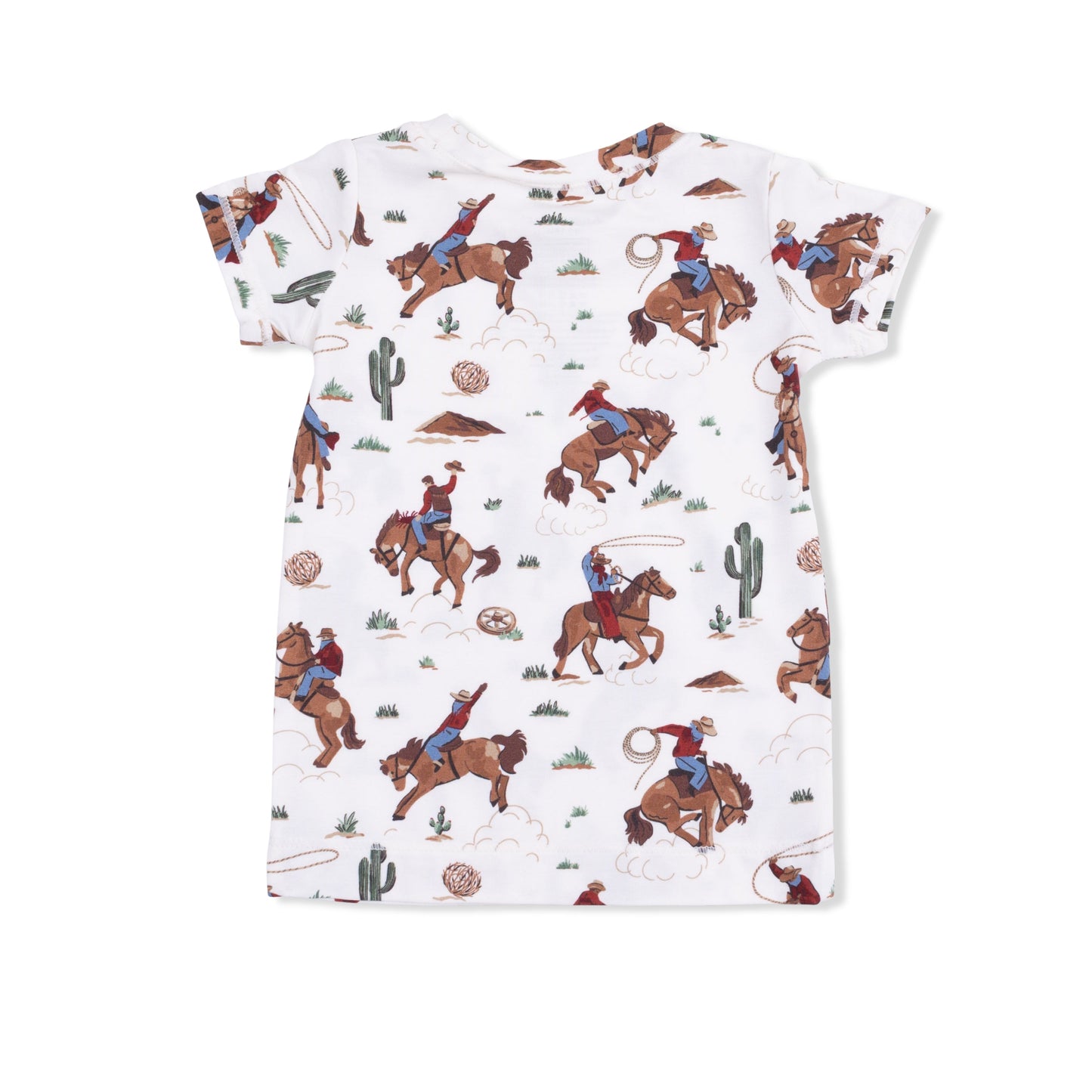 Buckaroo Western - Short Sleeve Loungewear Set