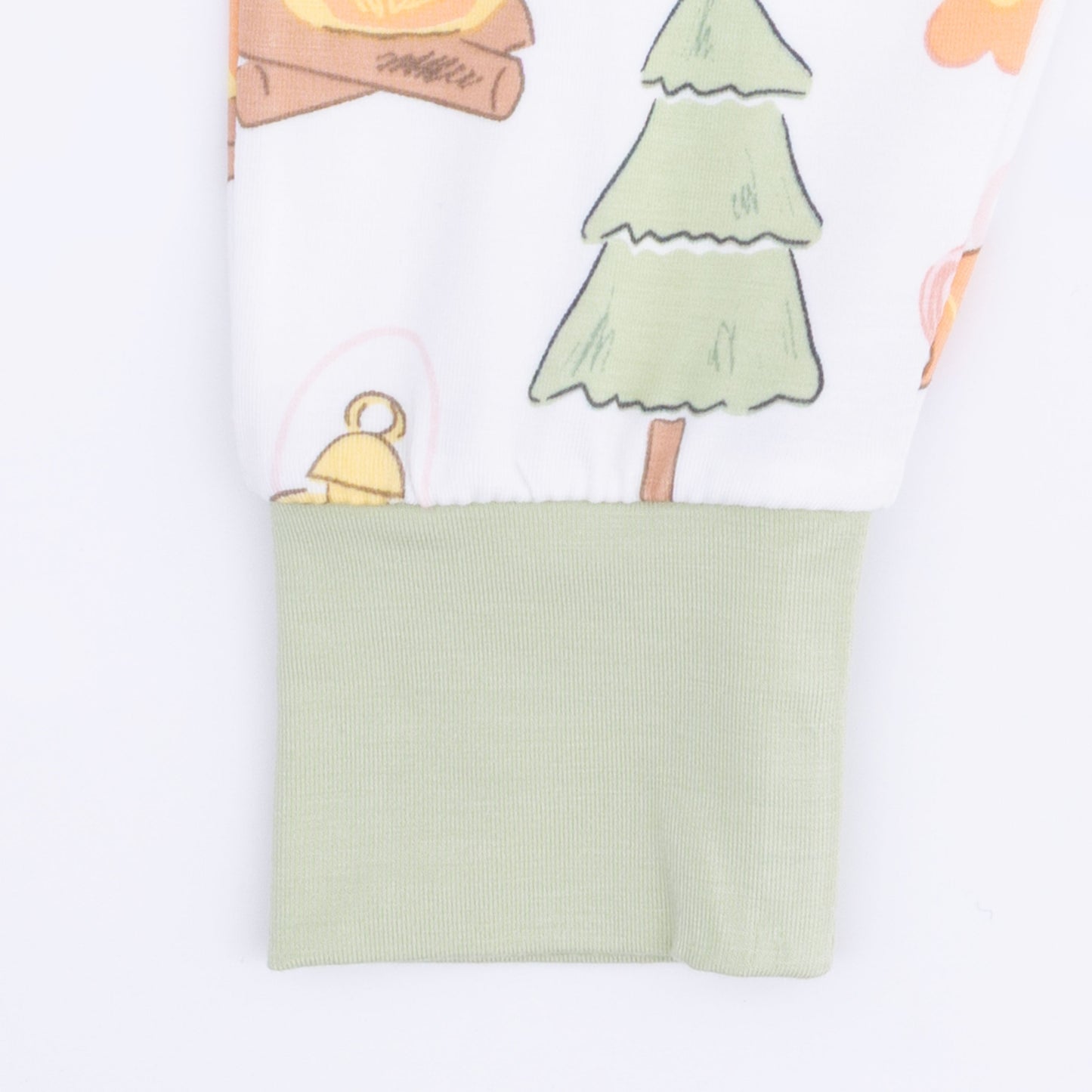 Camping Pink - Short Sleeve Loungewear Set