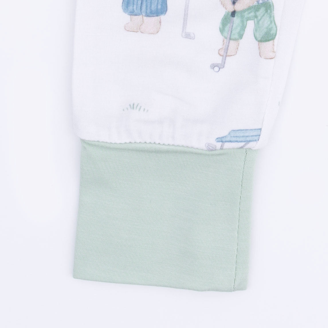 Golfing Teddy Bears - Short Sleeve Loungewear Set