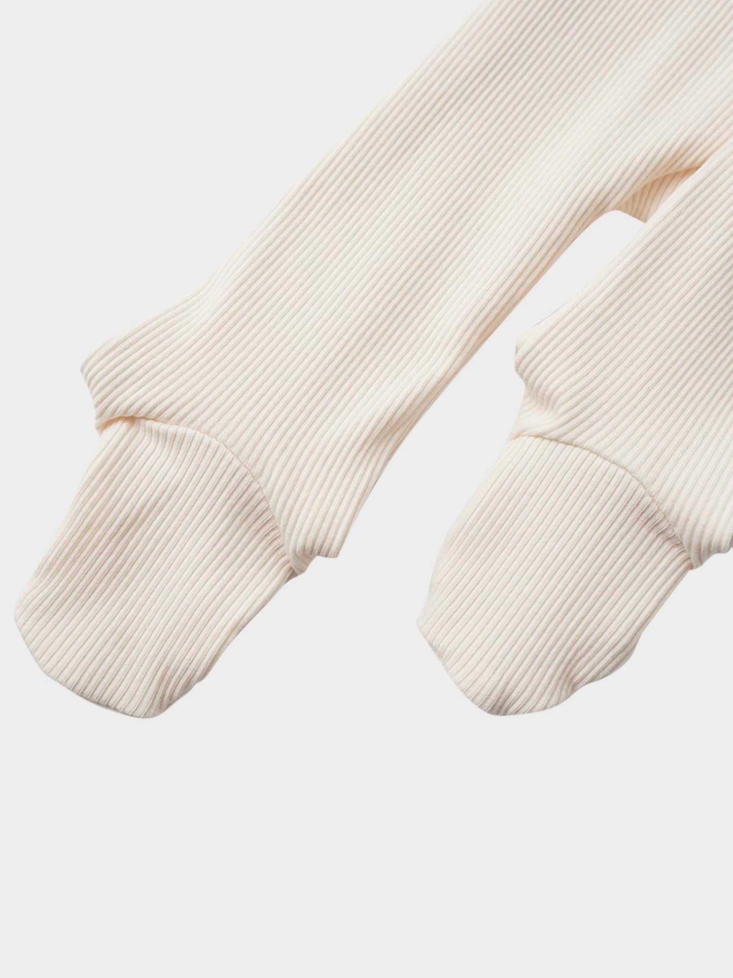 Mock Neck Stretchy - Ivory