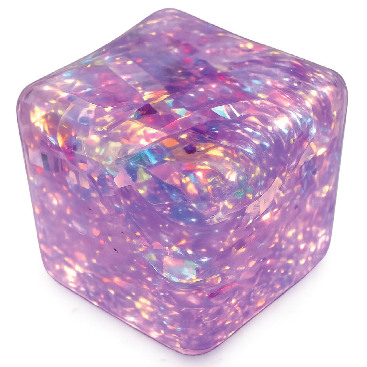 Fun Doh Squishy Charm Cube Sensory Fidget Toy – Assorted Styles