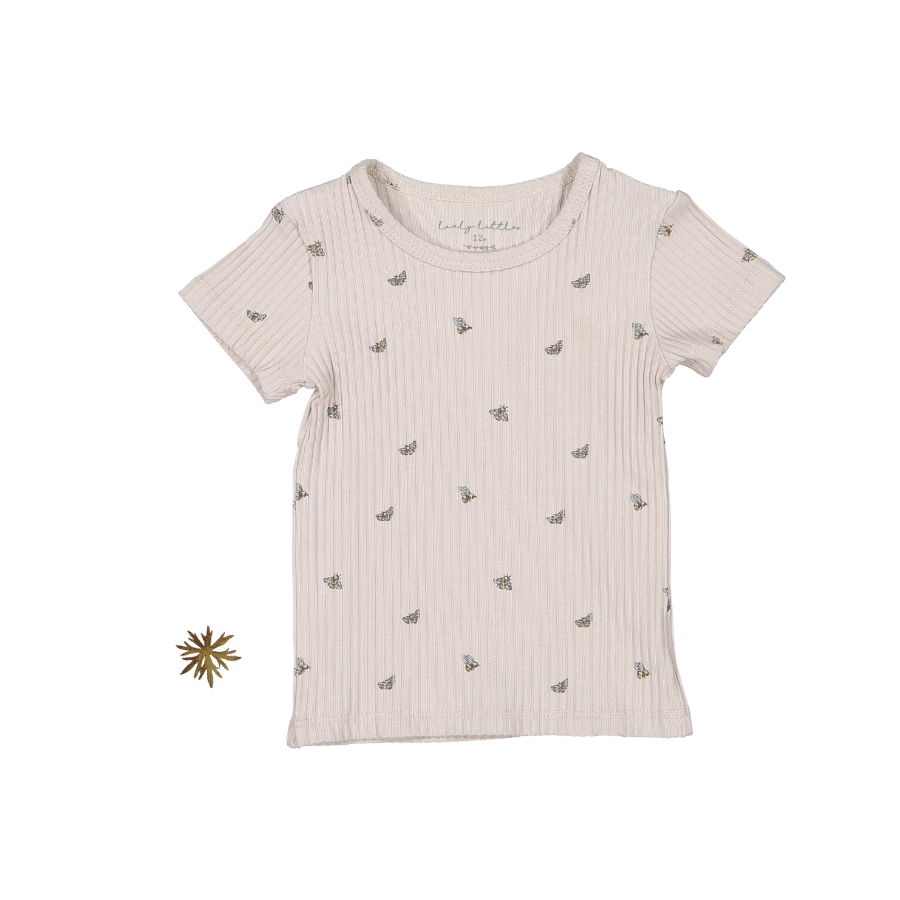 The Printed Short Sleeve Tee - Bee