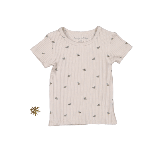 The Printed Short Sleeve Tee - Bee