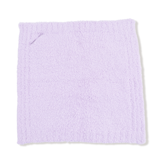 Chenille - Lavender Mini Chenille Pacifier Holder Blanket