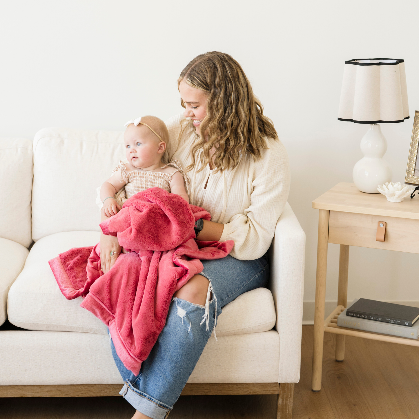 LUSH RECEIVING BLANKETS