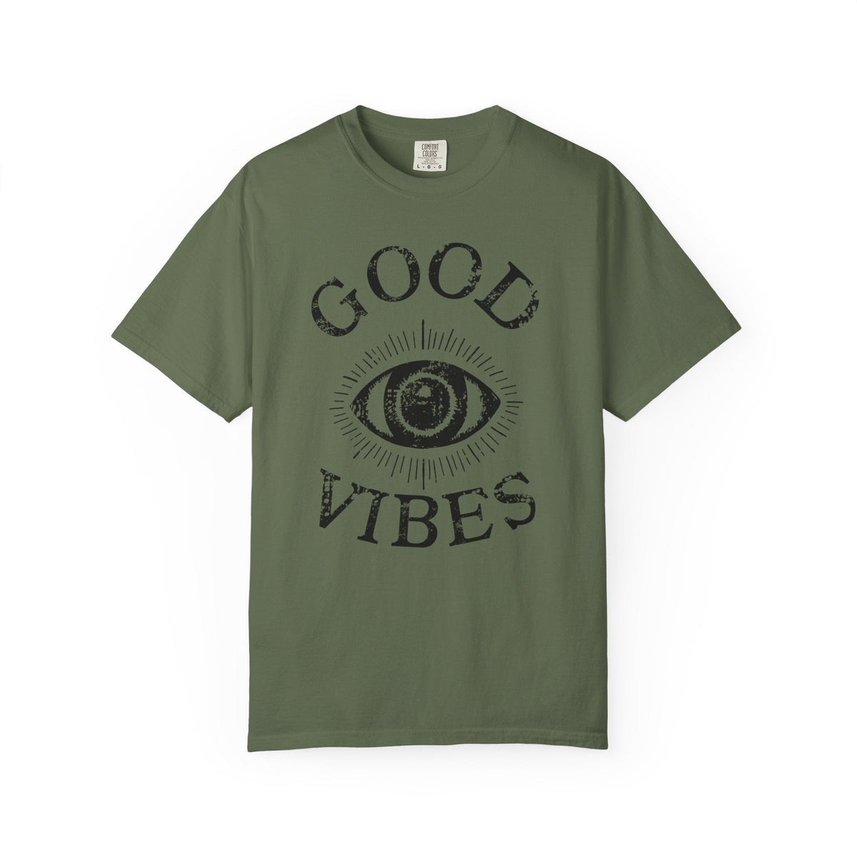 Good Vibes Eye T-Shirt: Vintage Mystic Graphic Tee