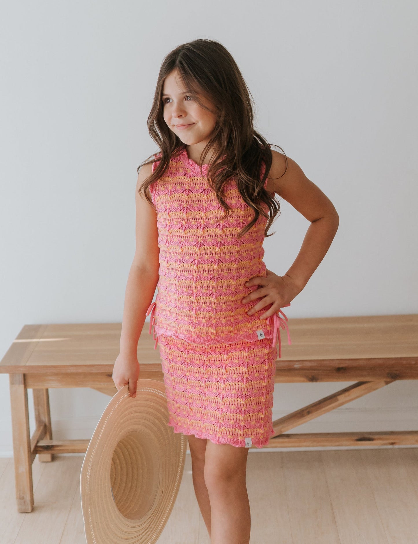 Sunset Knit Skort Set