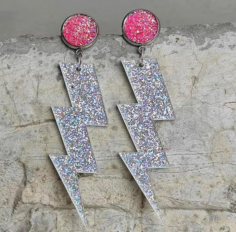 Lightening Bolt Earrings