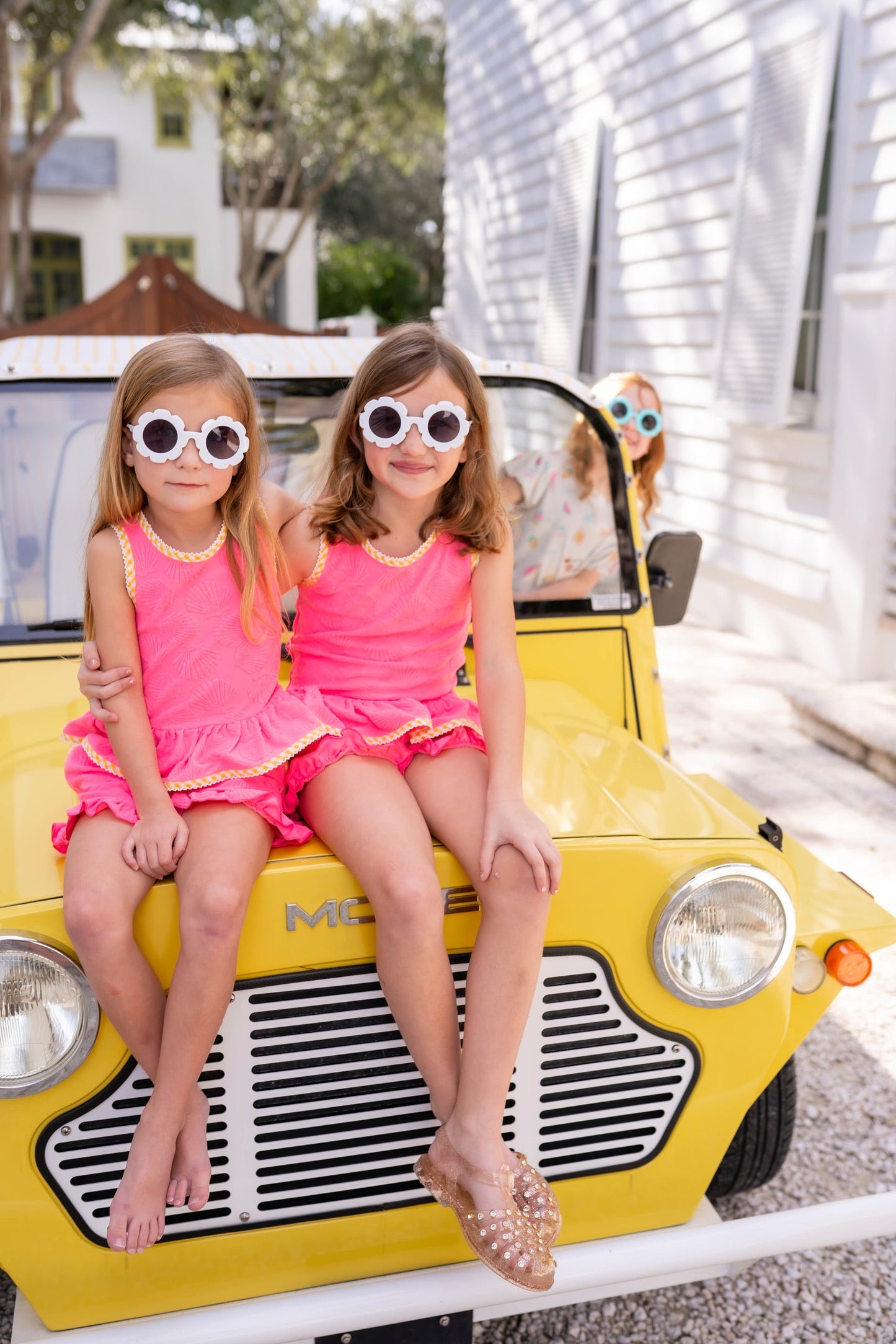 Hot Pink Shell Terry Set