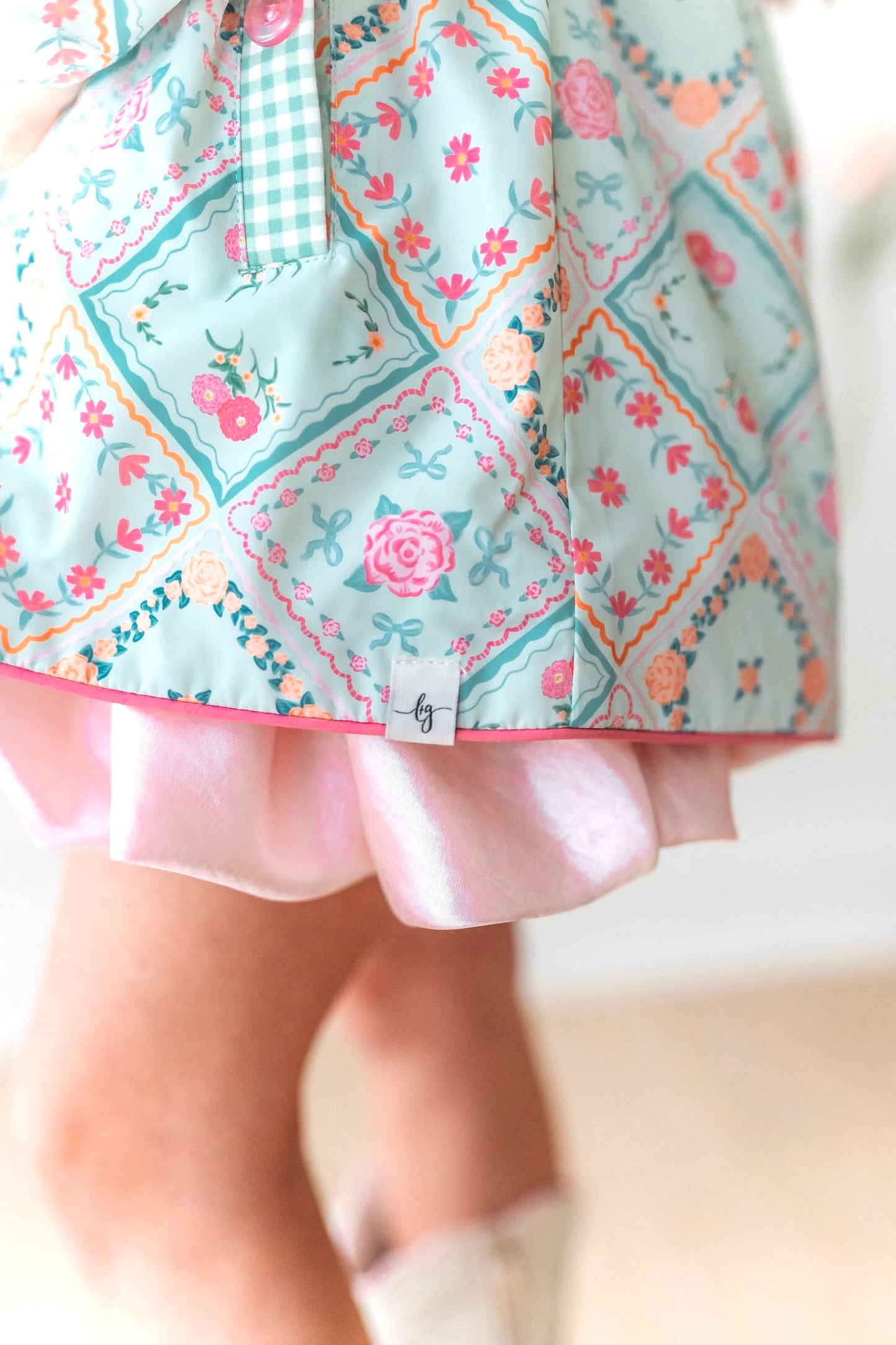 *PREORDER* Petal Patchwork Raincoat