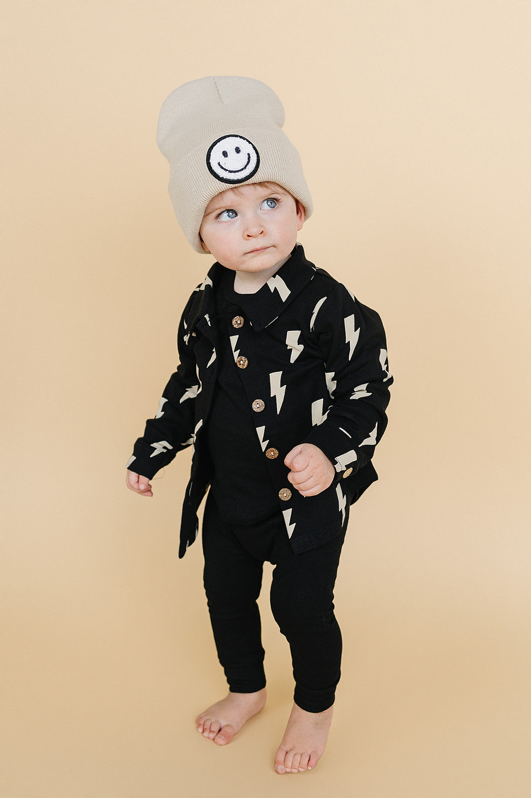 Shacket | Black Bolts