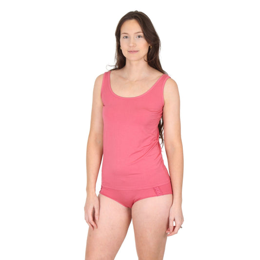 Lux Essential Tank Top | Camellia