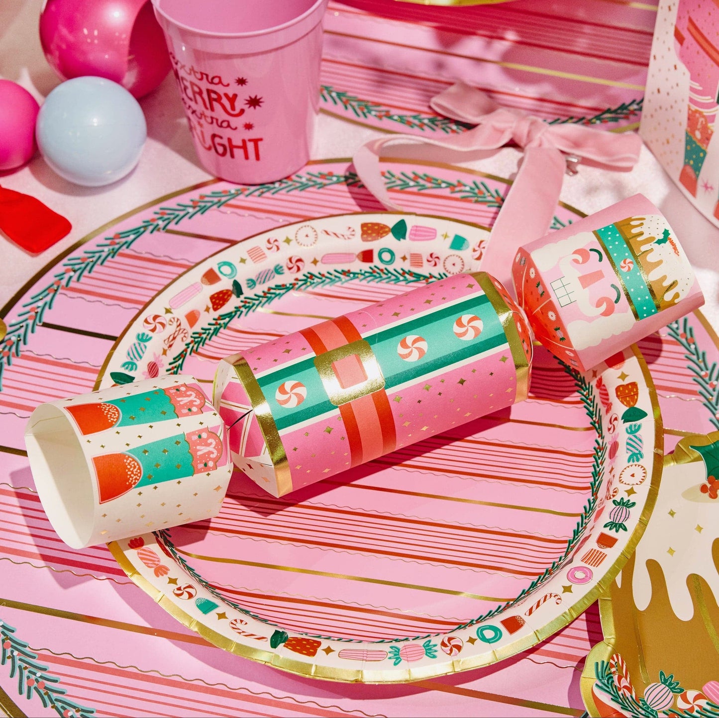 Christmas Nutcracker Holiday Crackers (Set of 6)