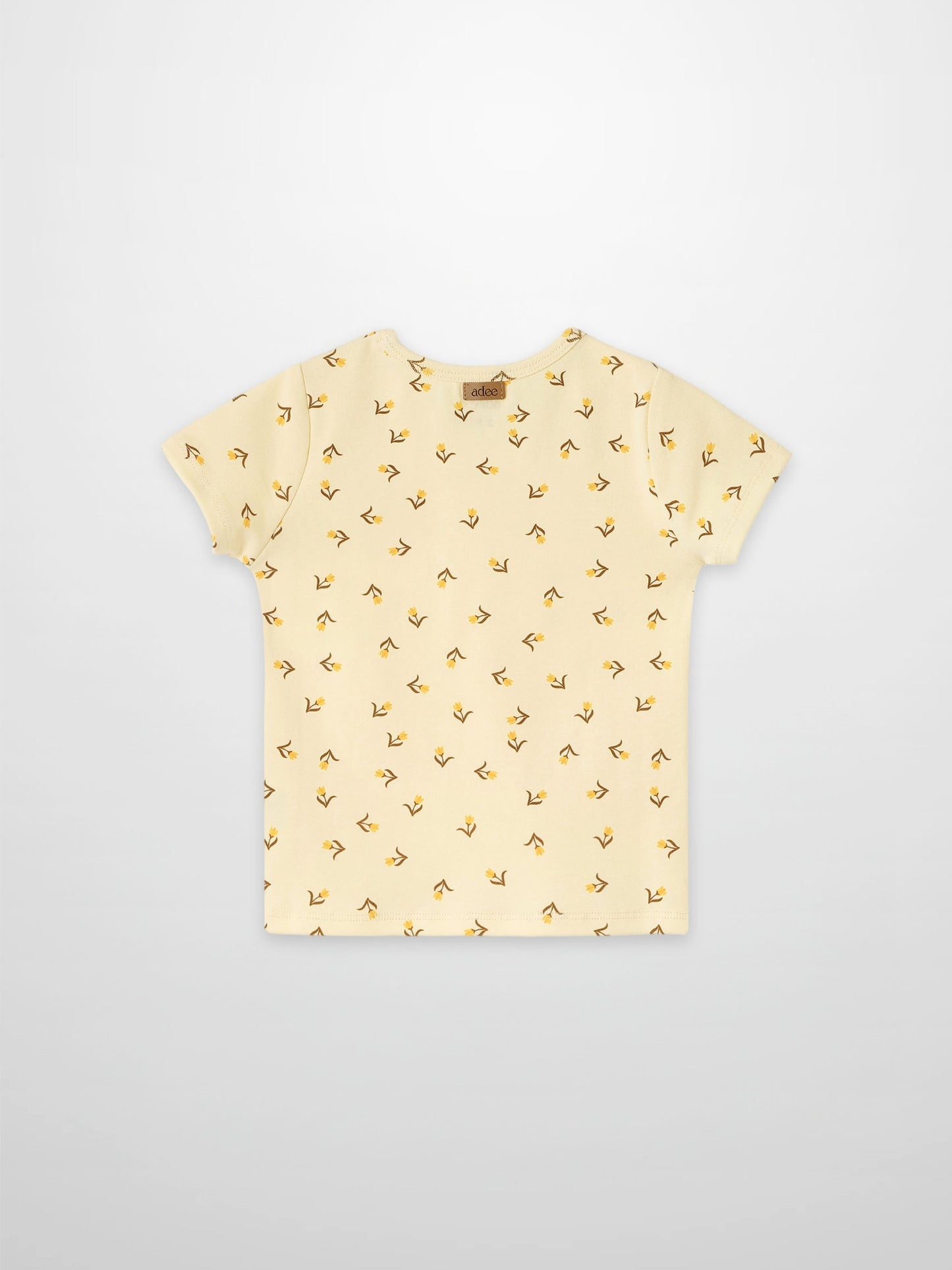 Butter Yellow Tulip T-Shirt - Short Sleeve