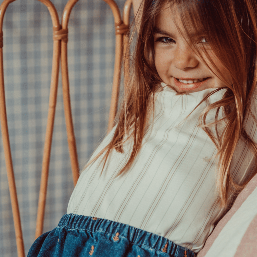 The Printed Tank - Mist Stripe