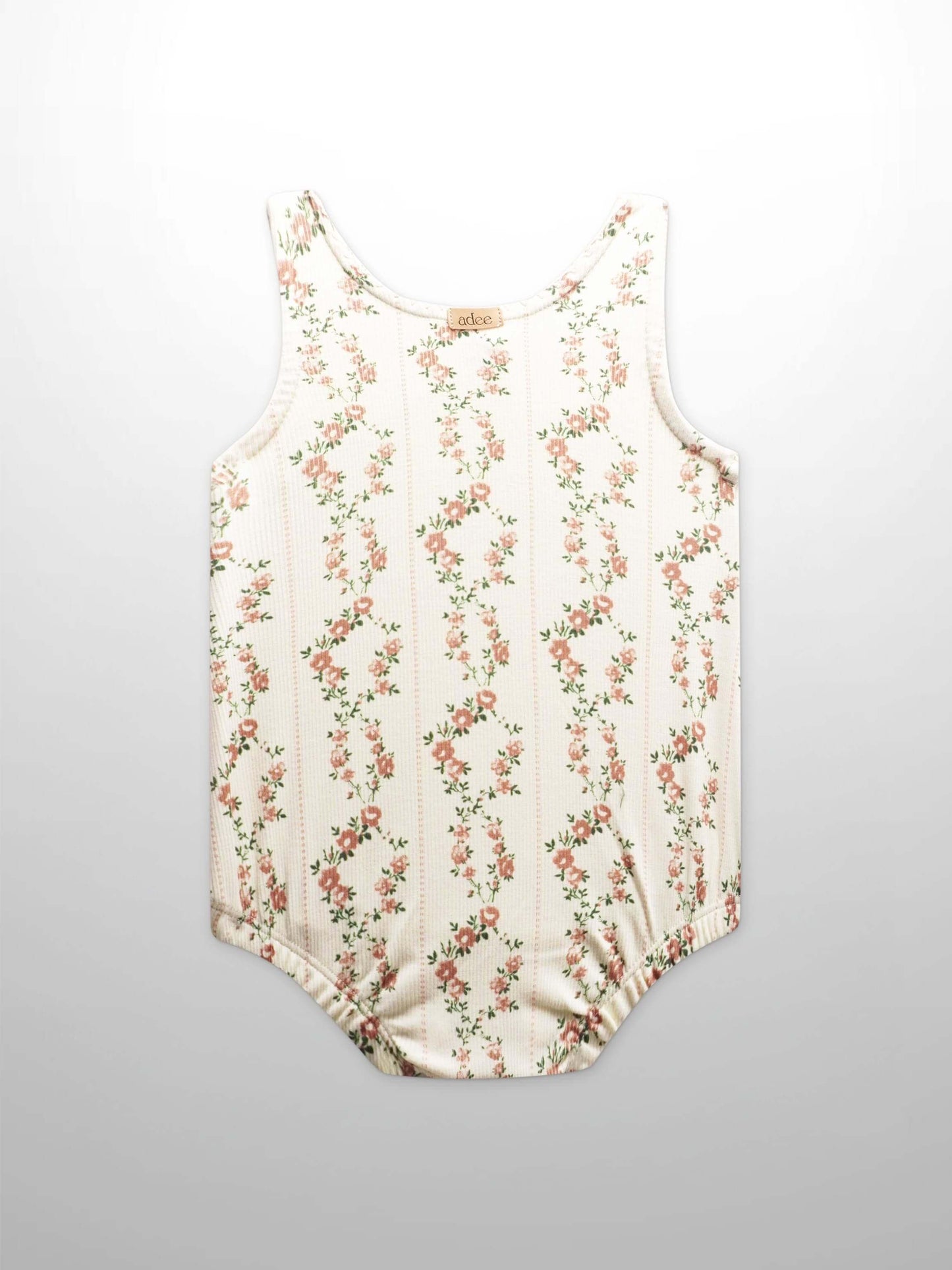 Floral Cascade Romper
