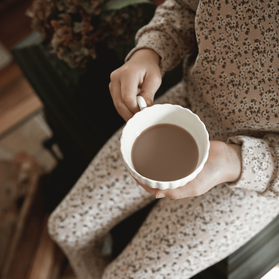 The Printed Legging -  Blueberry