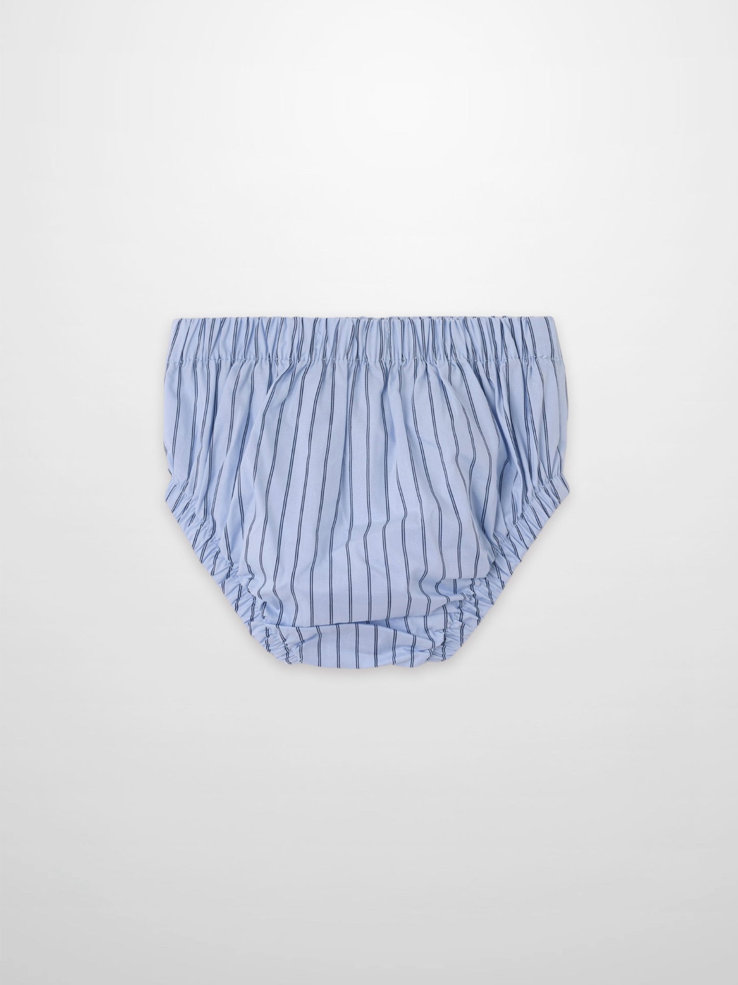 Striped Cotton Bloomers - Blue