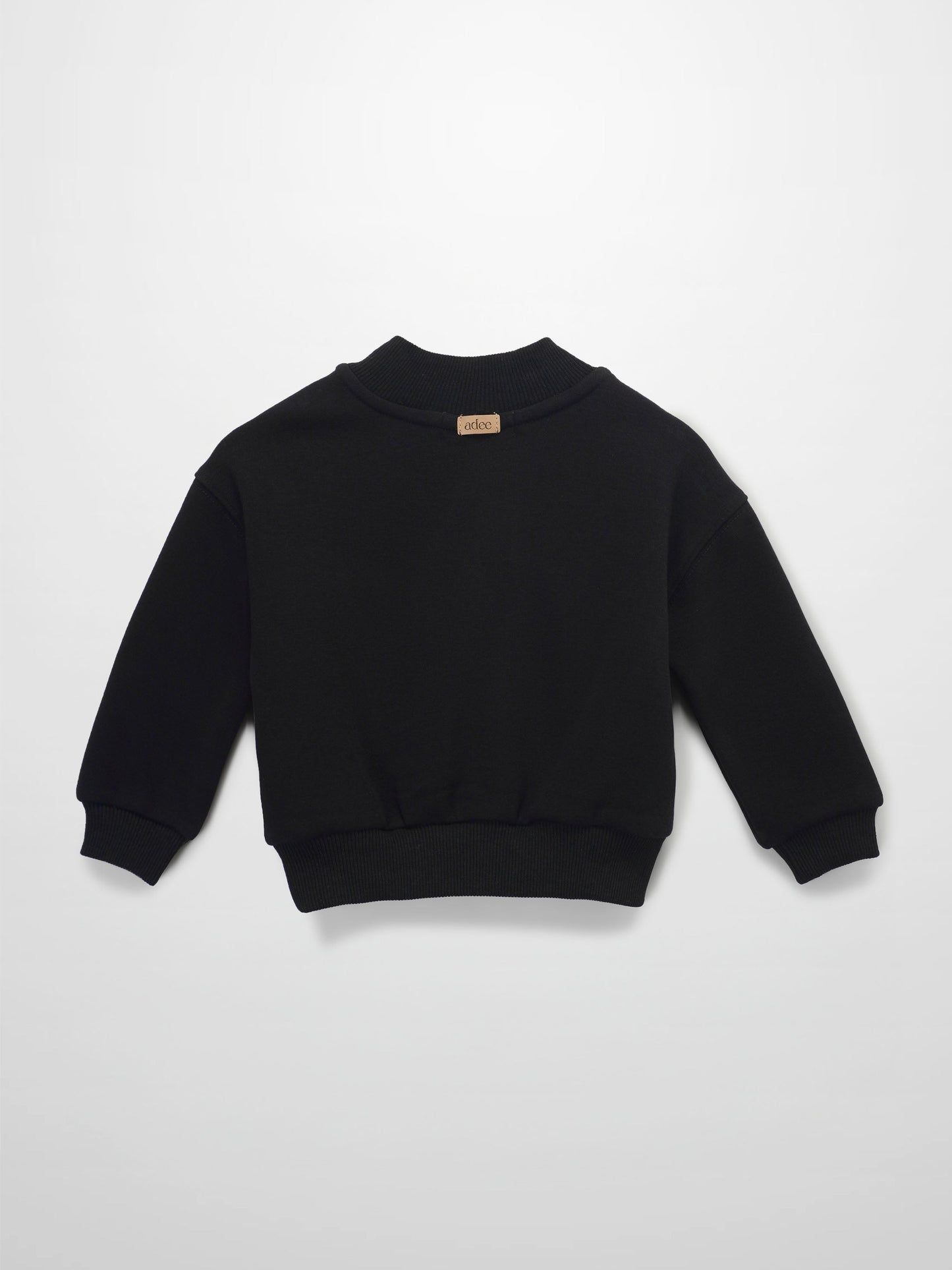 Embroidered Bunny Sweatshirt - Blue
